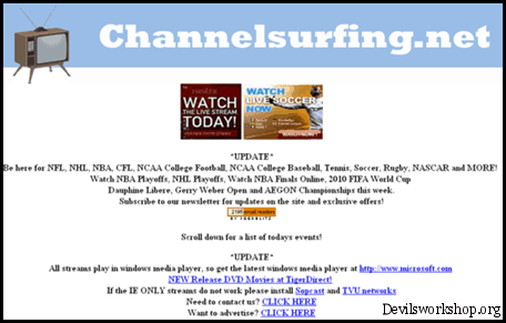 Channel Surfing