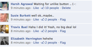Facebook-comment-like-button