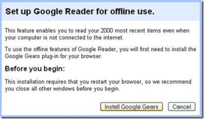 Google Reader Offline - Devils Workshop