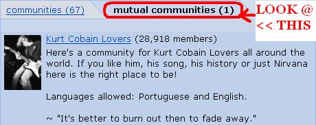 Mutual Communitites