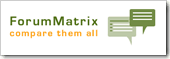 Forum Comparison Matrix