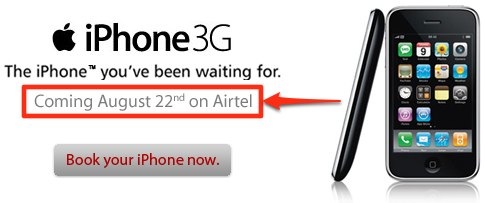 Airtel will launch iPhone on August 22nd.jpg