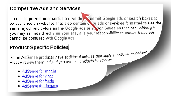 Google Adsense Policies