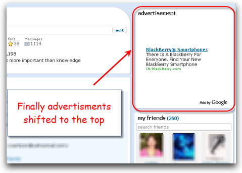 Orkut is showing Adsense on top!-2.png