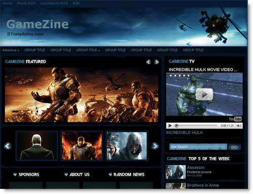 gamezine-blogger-template-blogspot