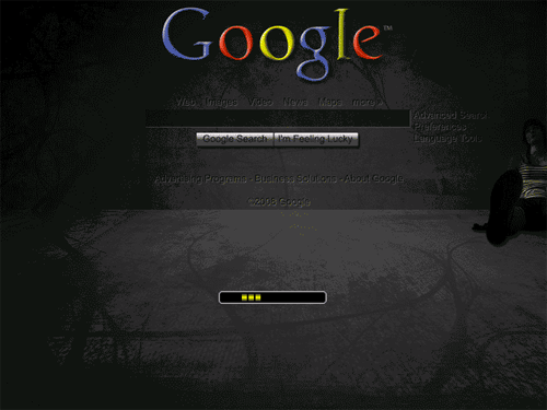 google boot screen