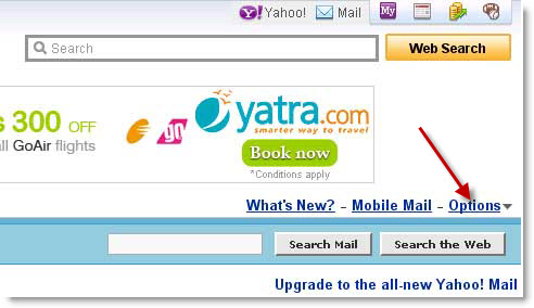 Setting up ClockOn to use the Yahoo Mail Server. : ClockOn