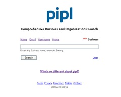 pipl home page