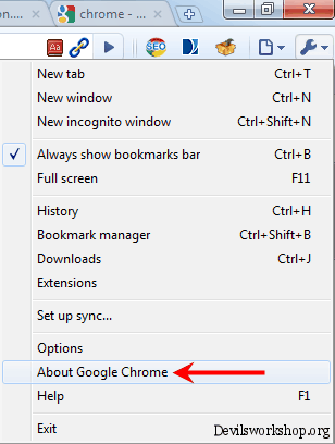 about google chrome