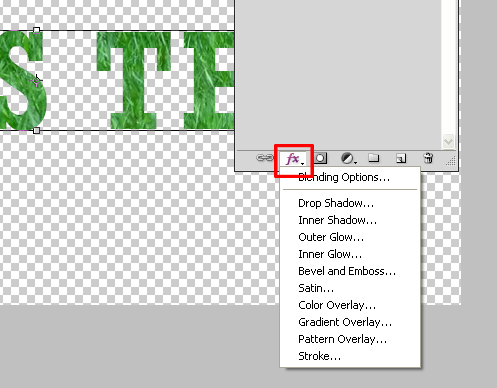 create background for text photoshop