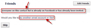 Gmail-Facebook