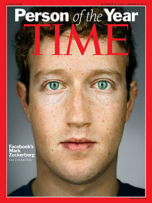 TIME-Person of the year Mark Zuckerberg