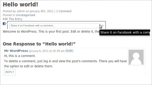 how to add comment on facebook story