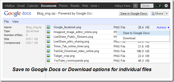 Google_Docs_ZIP_Download_options