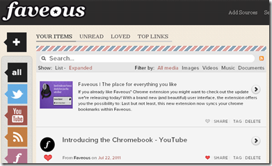 Faveous: The place for everything you like