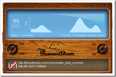 TunnelBear app