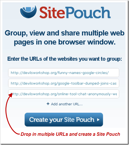 SitePouch_Multiple_Links