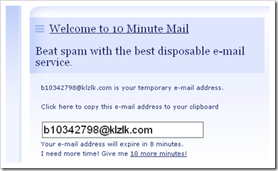 10 Minute Mail