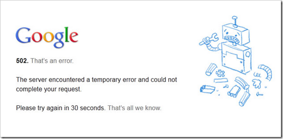 Google_502_Error