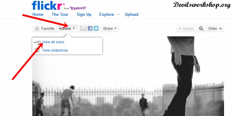 Flickr Save Ru How to save a protected image from Flickr