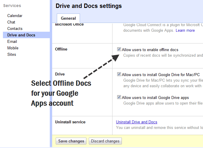 How To Enable Offline Editing For Google Docs