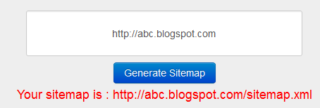 automatically generate sitemap