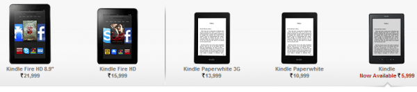 Kindle in India