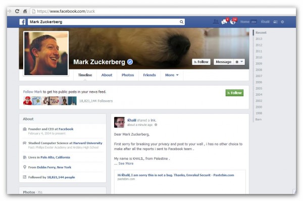 Zuckerberg Wall Bug Report - Copy