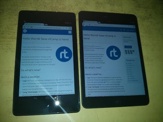 Nexus 7 vs iPad Mini Screens Nexus 7 vs iPad Mini Screens