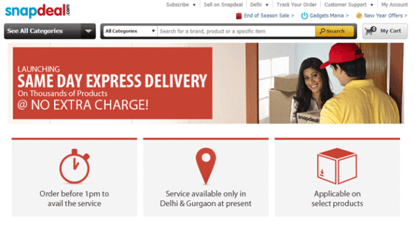 Snapdeal-one-day-delivery