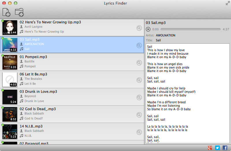 Lyrics Finder Grabs And Embeds Song Lyrics In Your MP3s